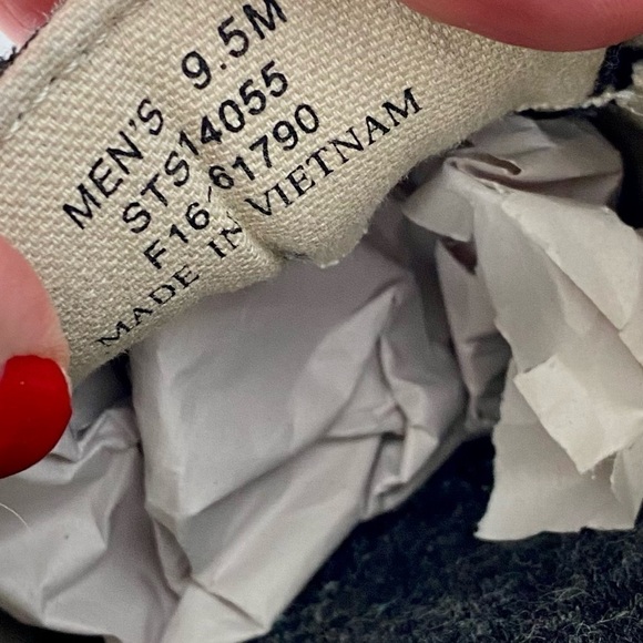 Sperry Topsiders gray flannel feel loafers size 9.5 - Picture 2 of 9